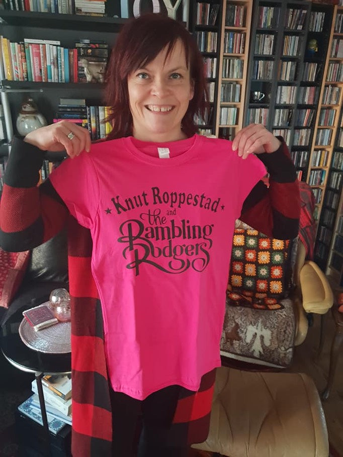 Short sleeve pink t-shirt - ladies