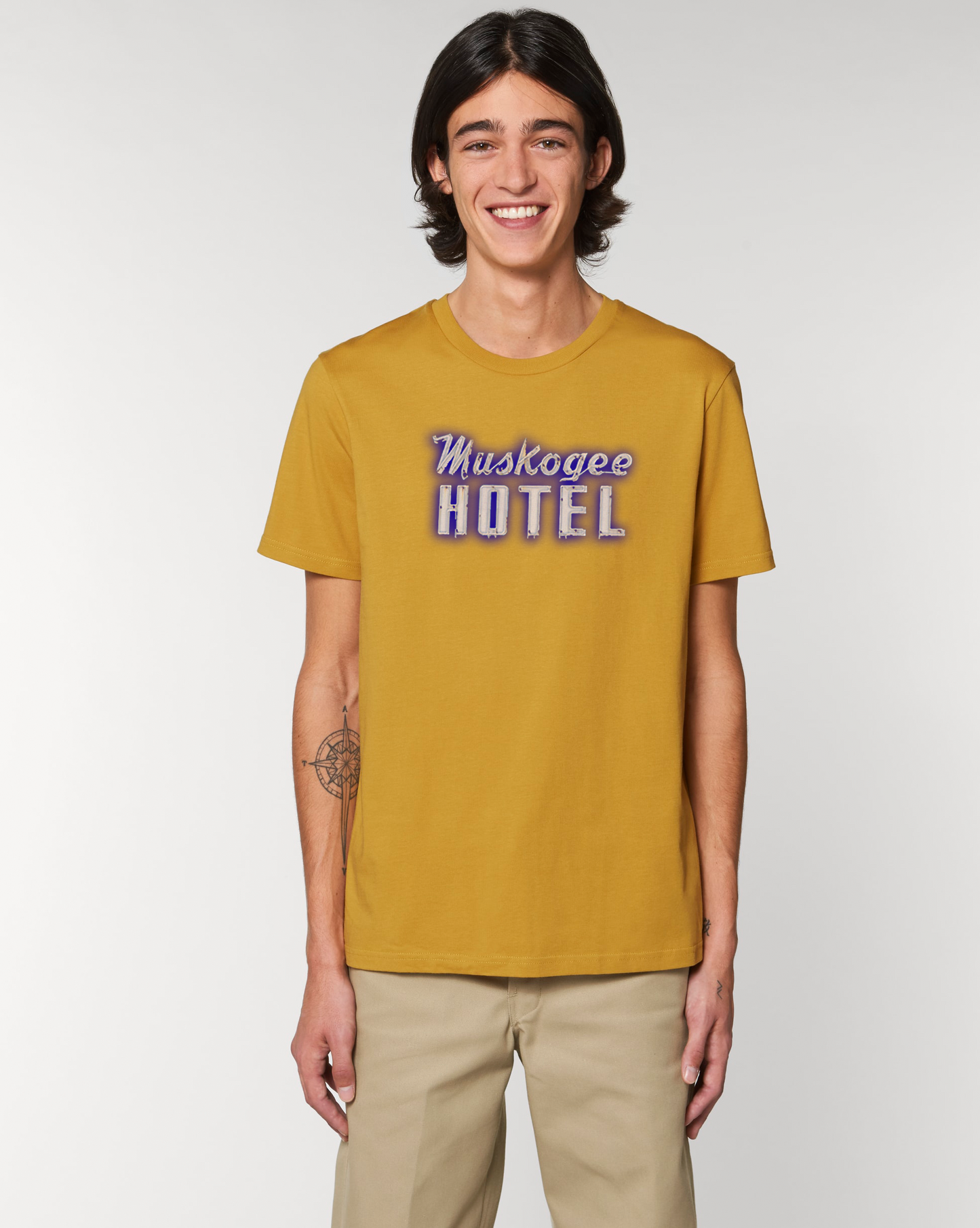 Short sleeve t-shirt - Muskogee Hotel - Gents
